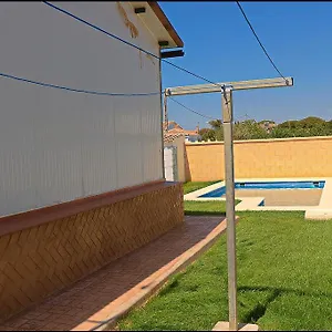 Сasa de vacaciones Bungalow En Conil Con Piscina